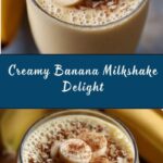 Easy Banana Milkshake Recipe