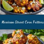 Mexican Street Corn Fritters Recipe