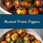 Mustard Potato Poppers Recipe