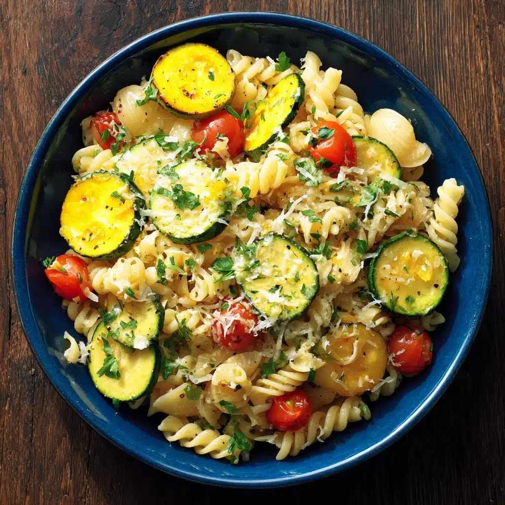 Lemon Butter Pasta & Veggies Recipe - Recipe Image