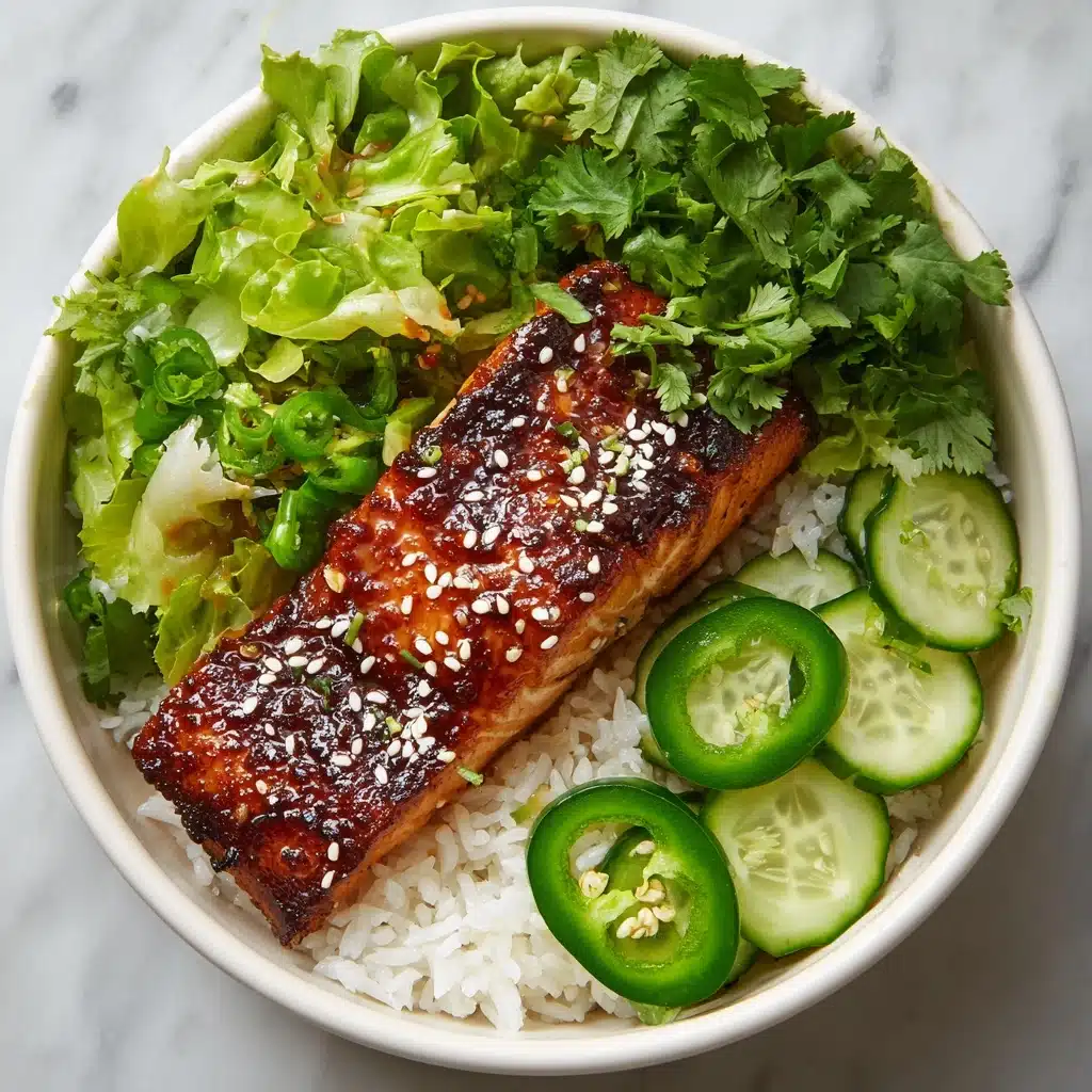 Salmon Bowls with Herbed Tahini Dressing Recipe - Recipe Image