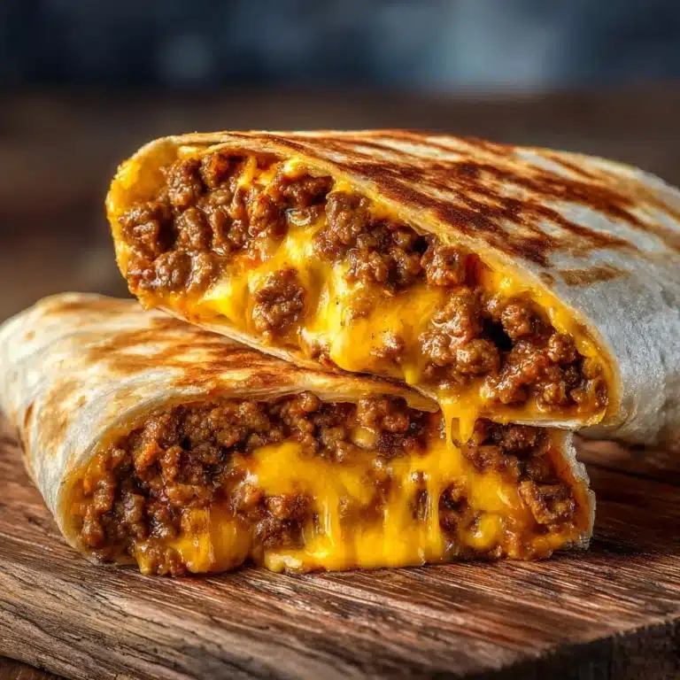 Cheeseburger Burritos Animal Style Recipe