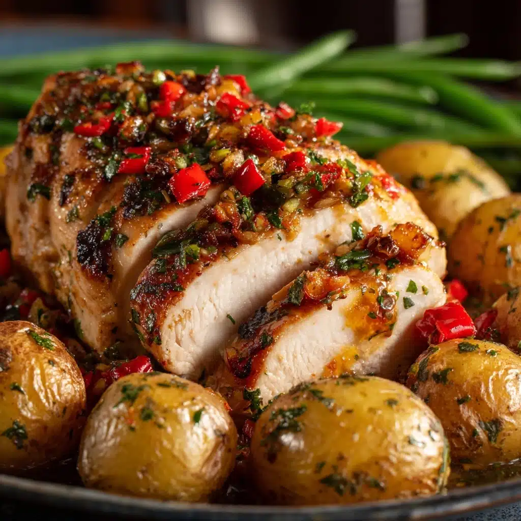 Italian Chicken, Potatoes, and Green Beans Recipe - Recipe Image