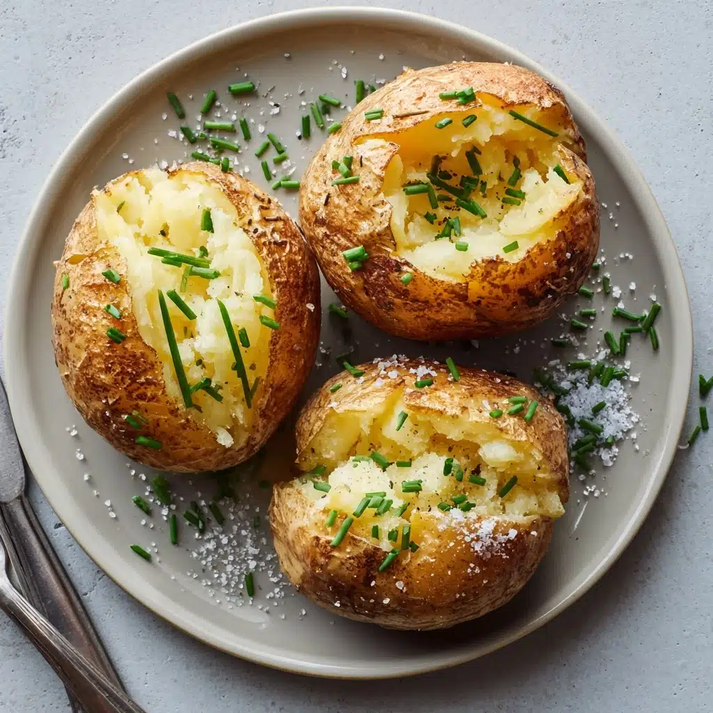 Air Fryer Jacket Potatoes Recipe - Recipe Image