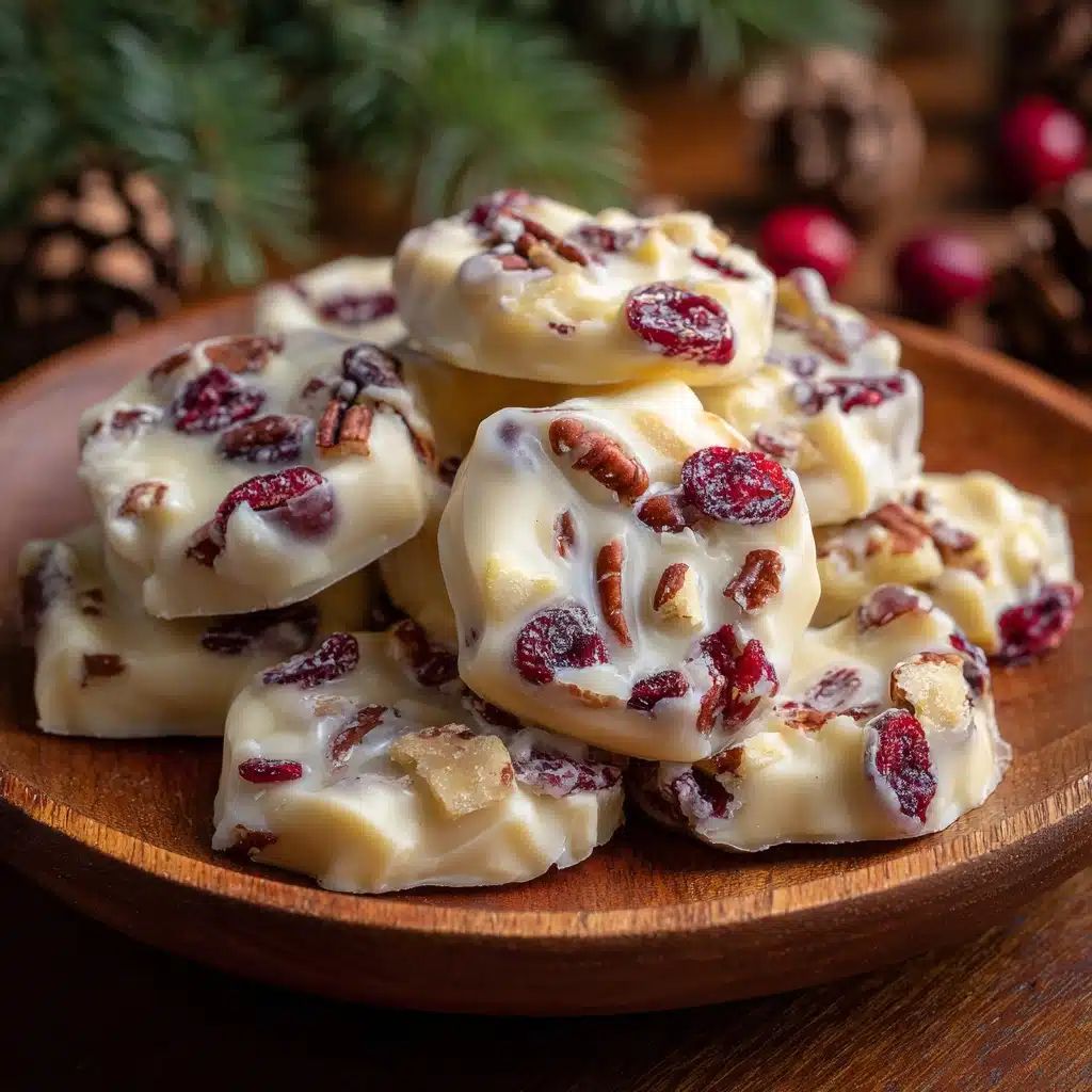 White Chocolate Cranberry Pecan Clusters Recipe