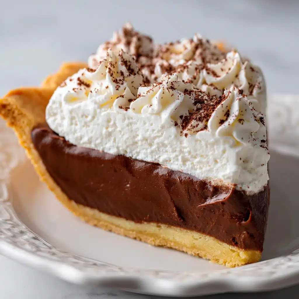Easy Chocolate Pie Recipe - Recipe Image