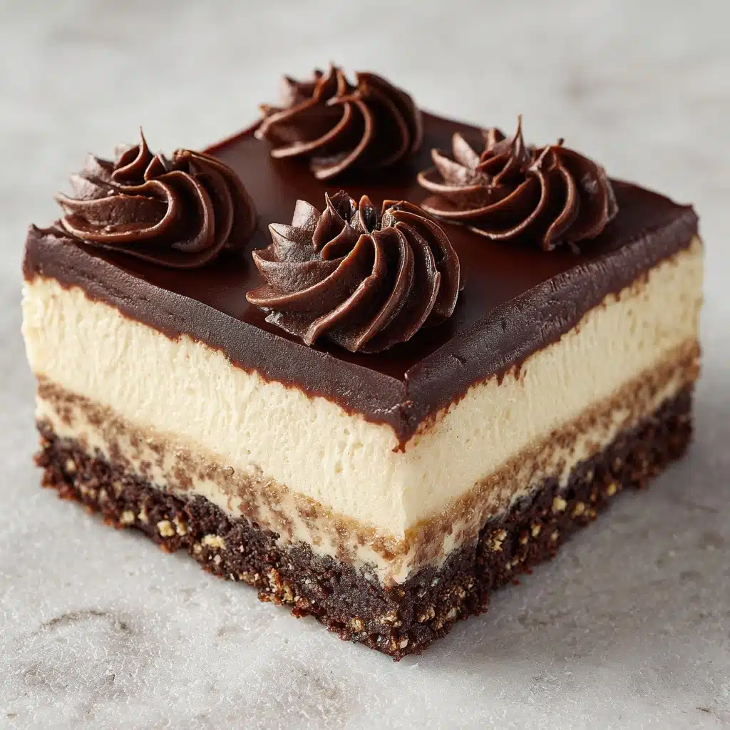 Chocolate Peanut Butter Dream Bars Recipe - Recipe Image