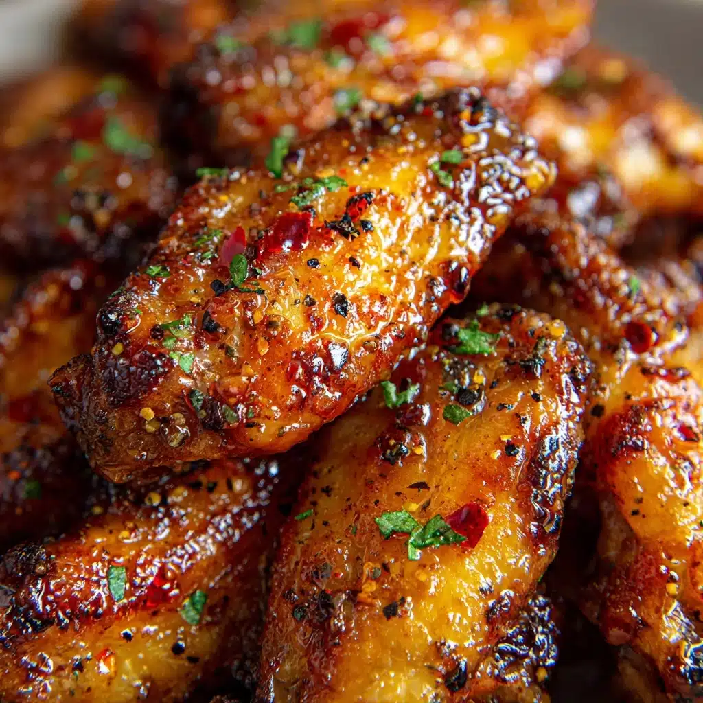 Honey Lemon Pepper Wings Recipe