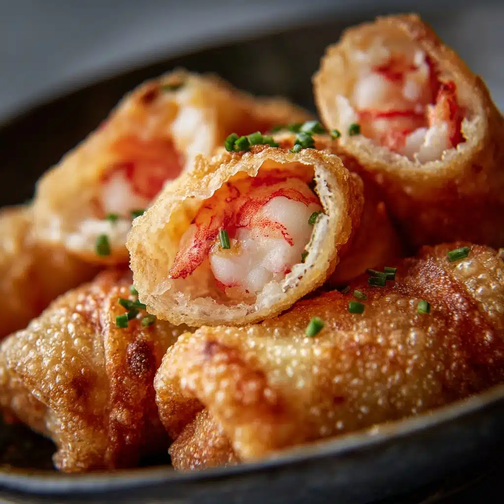 Shrimp & Crab Rangoon Egg Rolls Recipe - Recipe Image