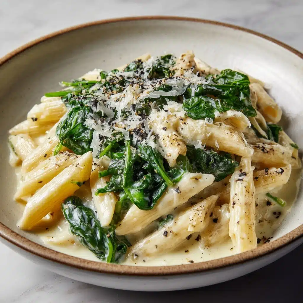 Pasta with Spinach Recipe - Recipe Image