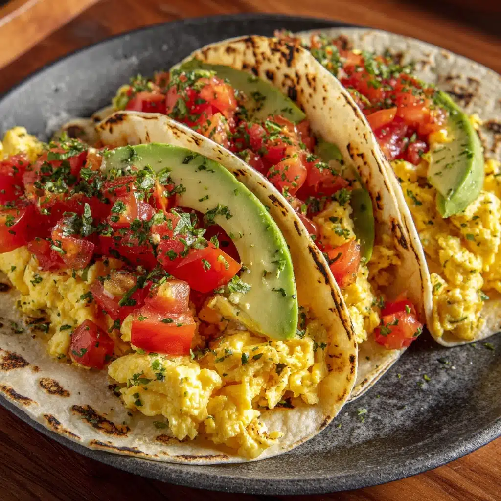 Egg Breakfast Tacos Recipe - Recipe Image