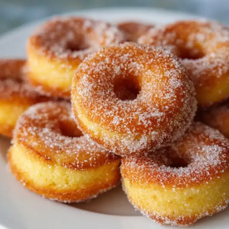 Fried Doughnuts with Sugar Recipe