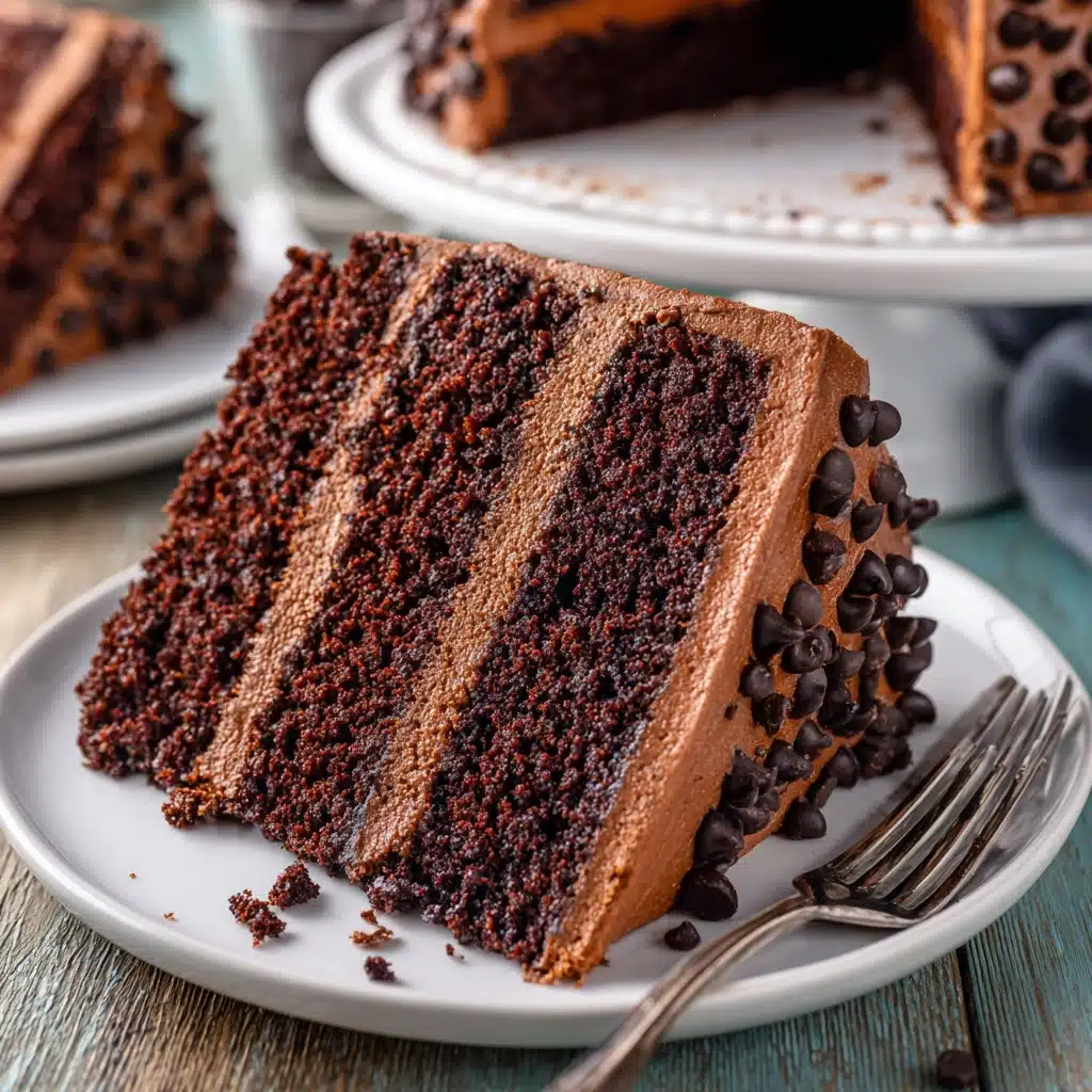 Triple Chocolate Cake Recipe - Recipe Image