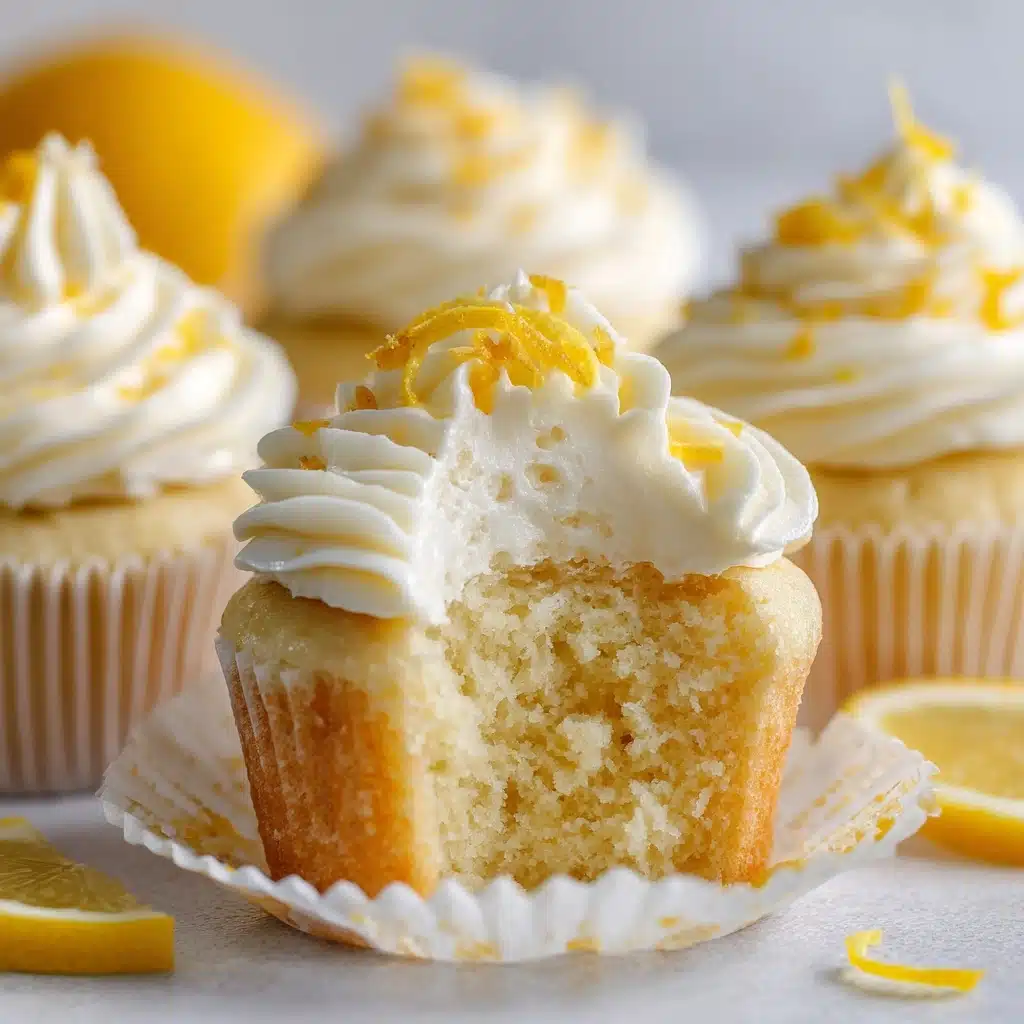 Lemon Cupcakes Recipe - Recipe Image