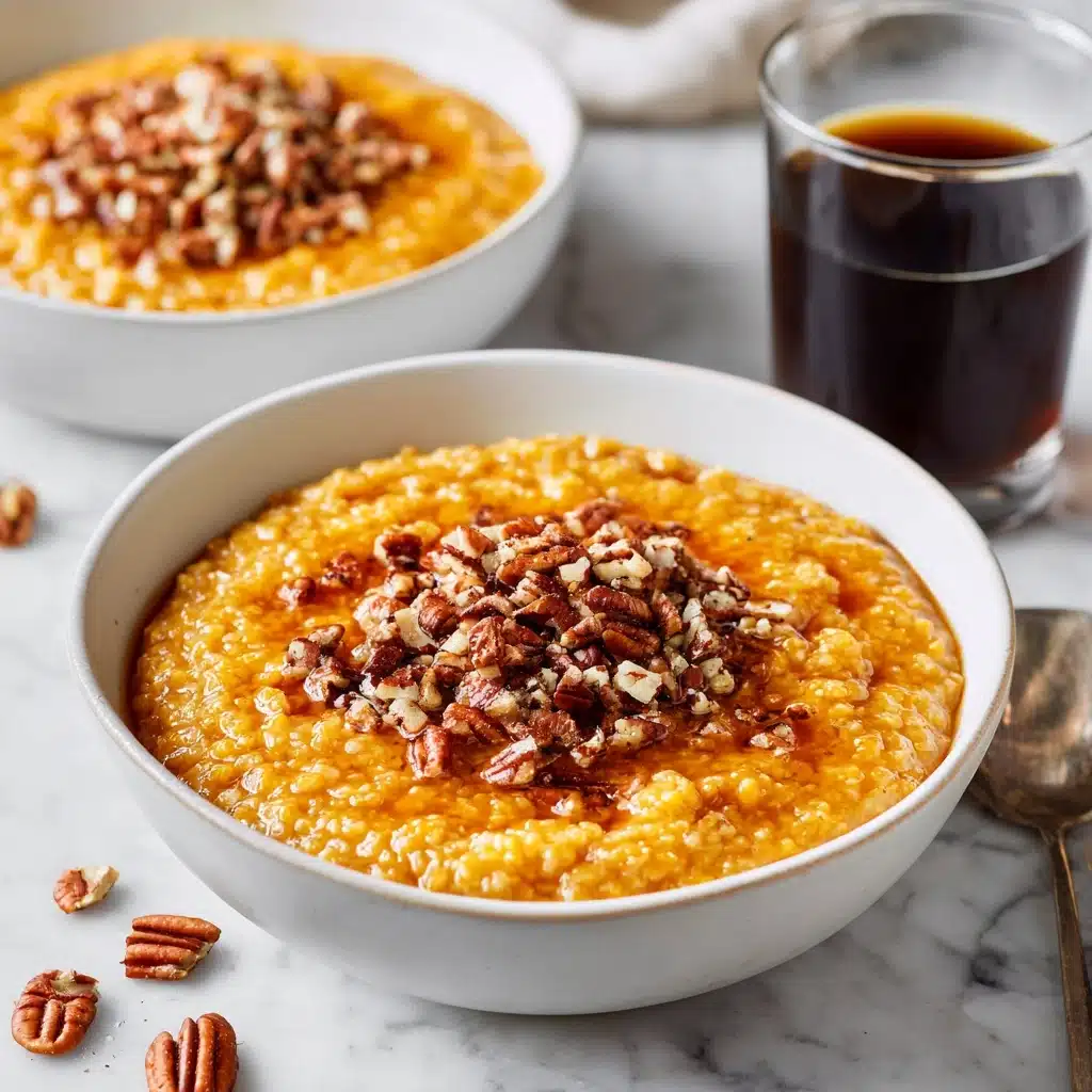 Instant Pot Steel Cut Pumpkin Oatmeal Recipe - Recipe Image