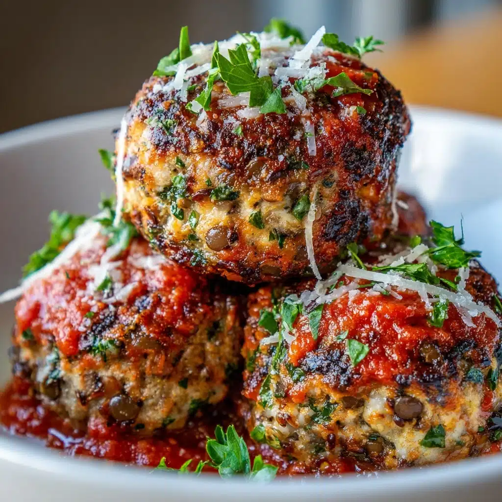 Easy Vegetarian Lentil Meatballs Recipe