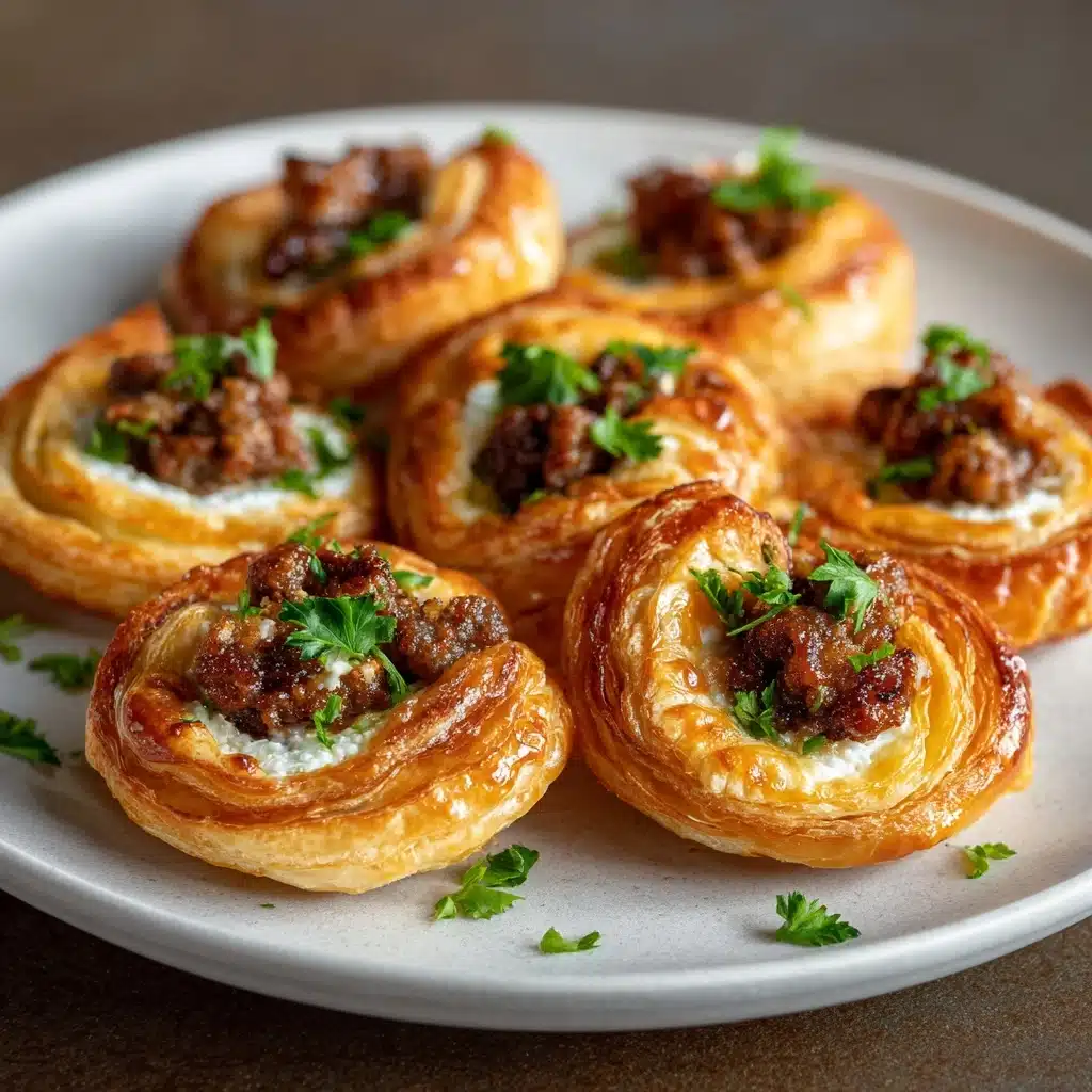 Easy Rotel Sausage & Cream Cheese Crescents Recipe - Recipe Image