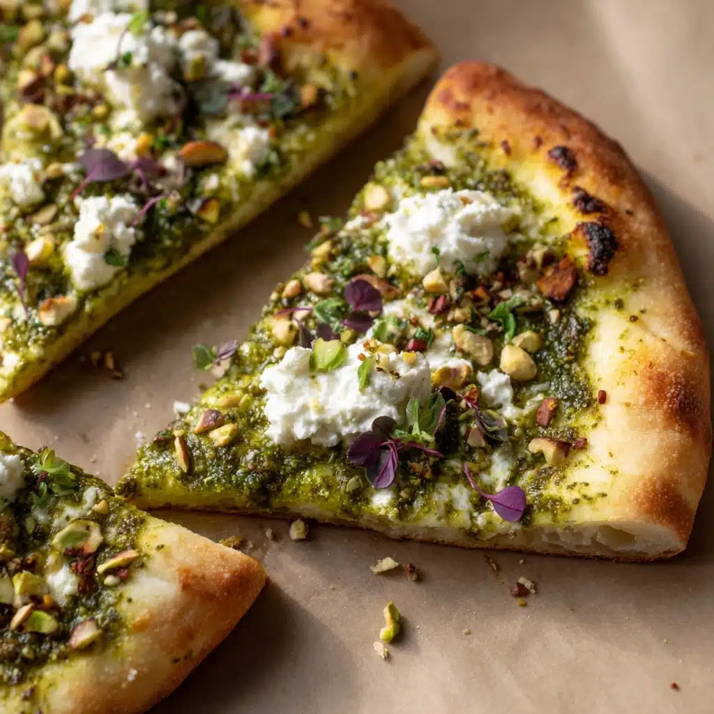 Pistachio Pesto Pizza Recipe - Recipe Image