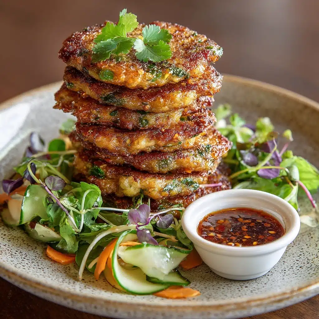 Crispy Tofu and Veggie Patties Recipe - Recipe Image