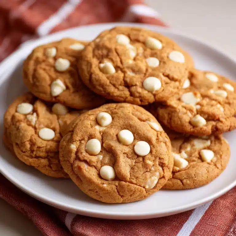 Pumpkin White Chocolate Chip Cookies Recipe