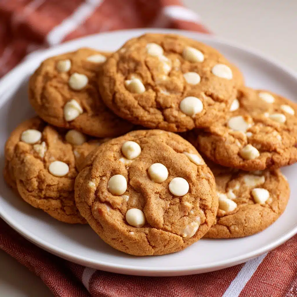 Pumpkin White Chocolate Chip Cookies Recipe - Recipe Image