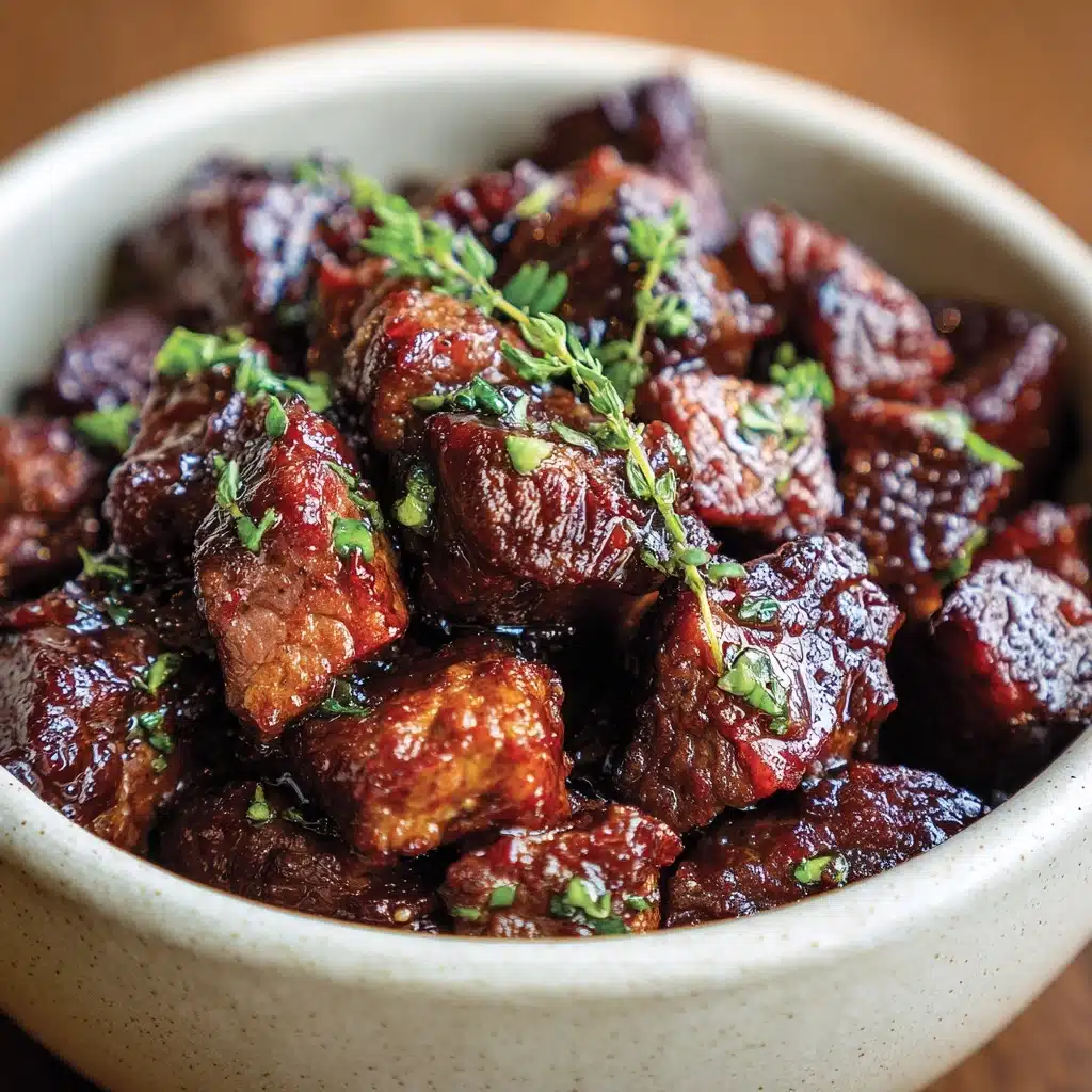 Slow Cooker Steak Bites Recipe - Recipe Image
