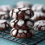 Espresso Chocolate Crinkle Cookies Recipe