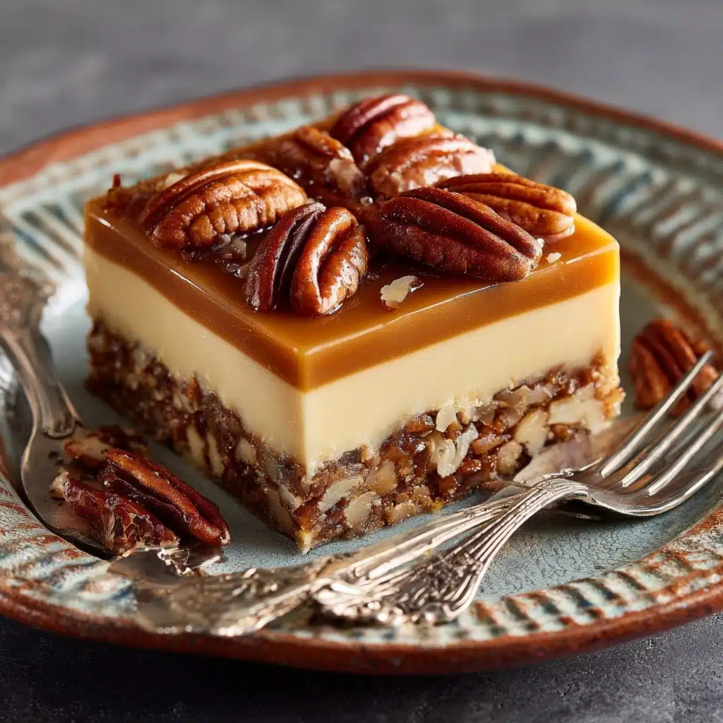 Decadent Pecan Pie Lasagna Recipe - Recipe Image