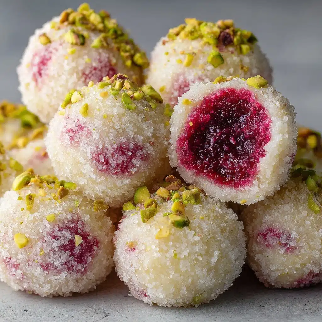 Cherry Pistachio Snowballs Recipe - Recipe Image