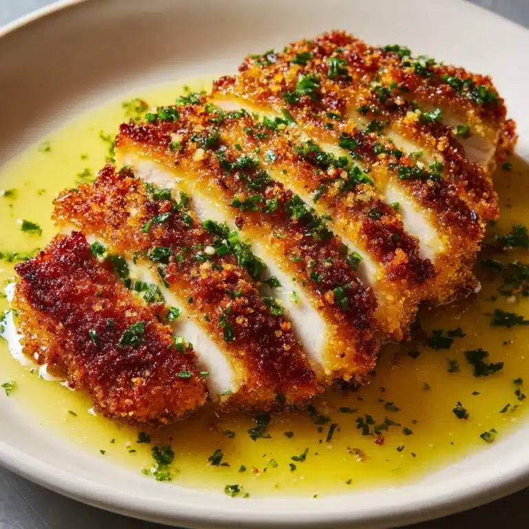 Crispy Parmesan Crusted Chicken Recipe