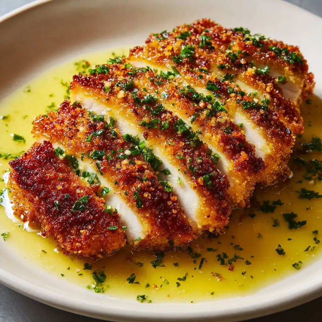 Crispy Parmesan Crusted Chicken Recipe - Recipe Image