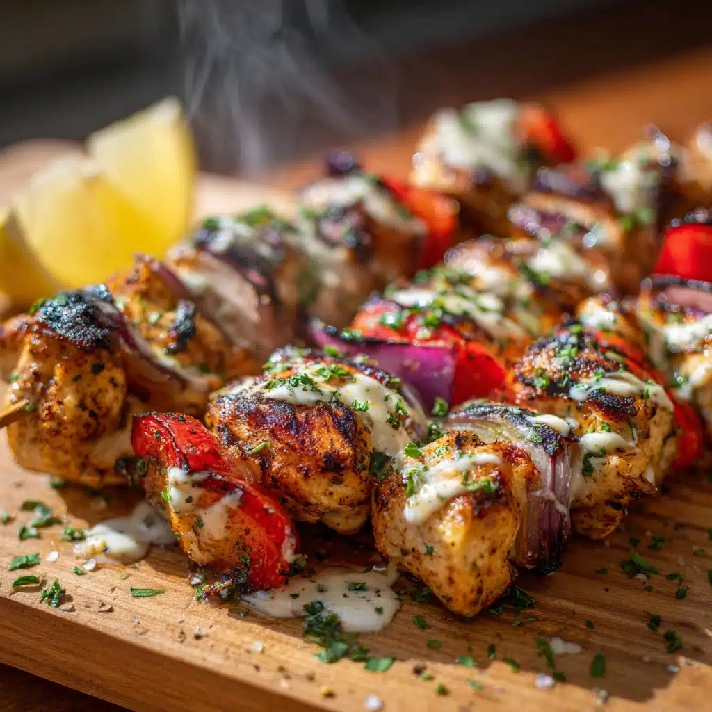 Grilled Chicken Souvlaki Recipe - Recipe Image
