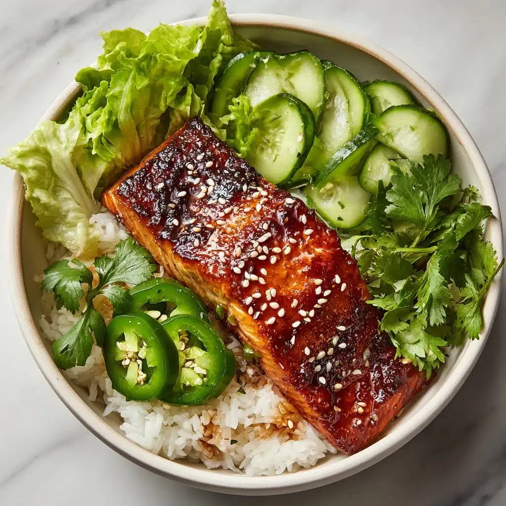 Salmon Bowls with Herbed Tahini Dressing Recipe - Recipe Image