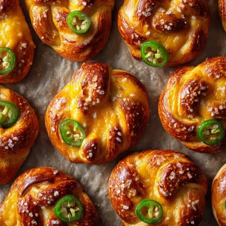 Jalapeno Cheddar Pretzel Twists Recipe