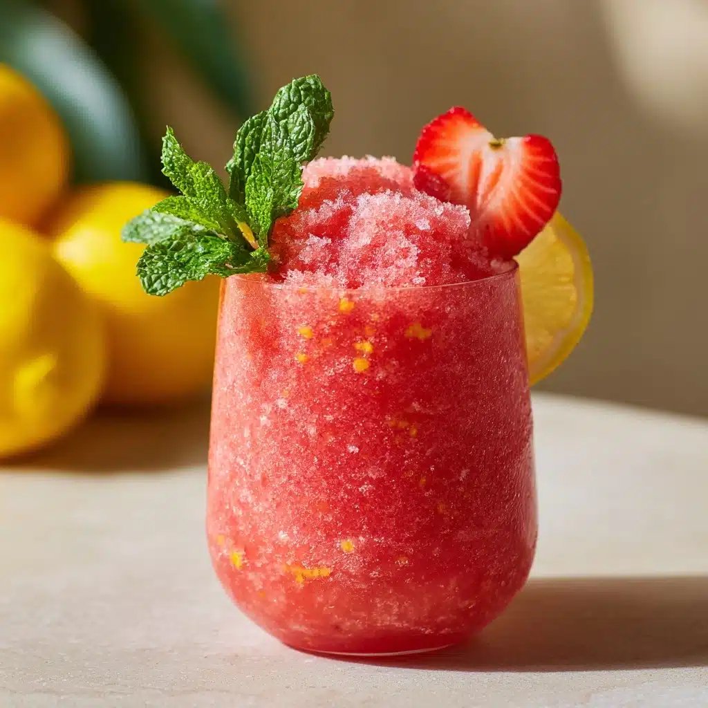 Frozen Strawberry Lemonade Recipe - Recipe Image