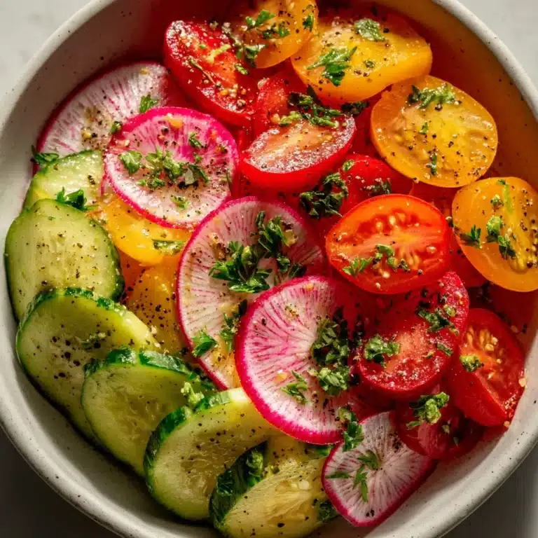 Cucumber and Tomato Salad Recipe