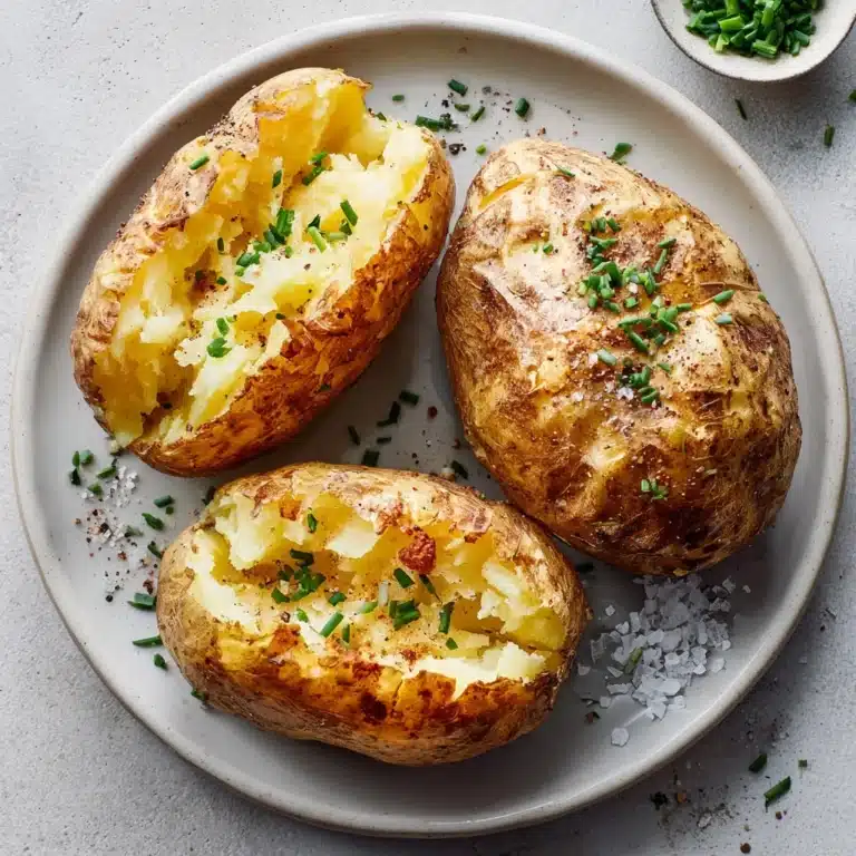 Air Fryer Jacket Potatoes Recipe