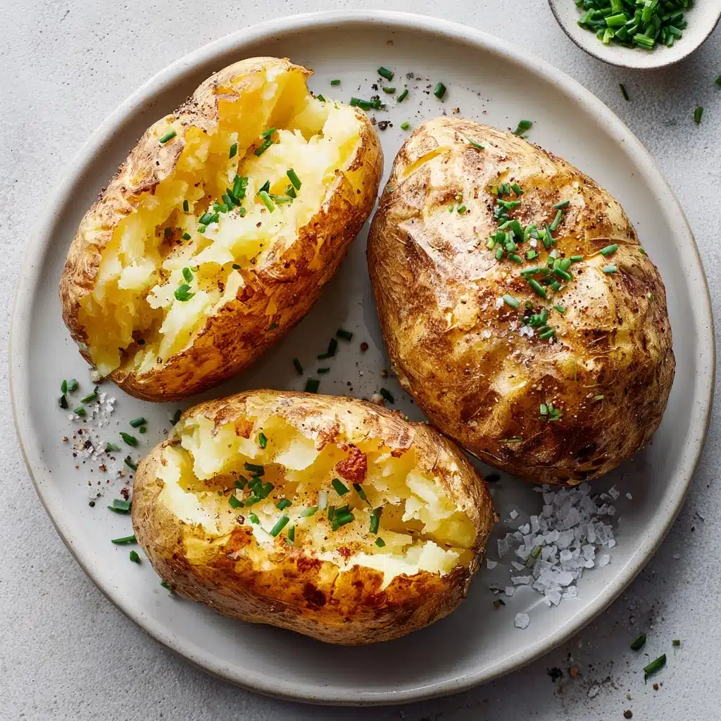 Air Fryer Jacket Potatoes Recipe - Recipe Image