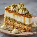 Honey Pistachio Baklava Cheesecake Recipe