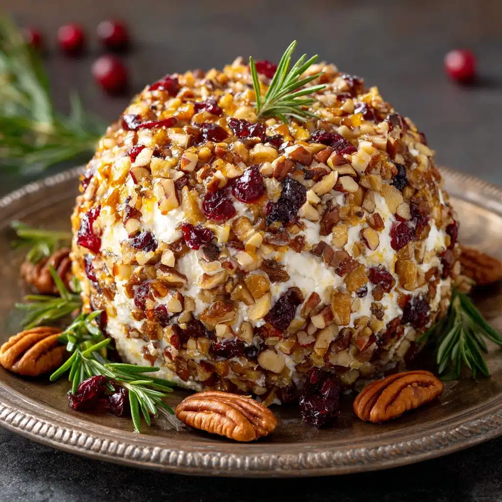 Cranberry Pecan Cheese Ball Recipe - Recipe Image