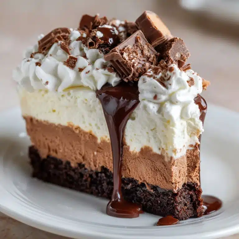 Chocolate Brownie Mousse Cake Recipe