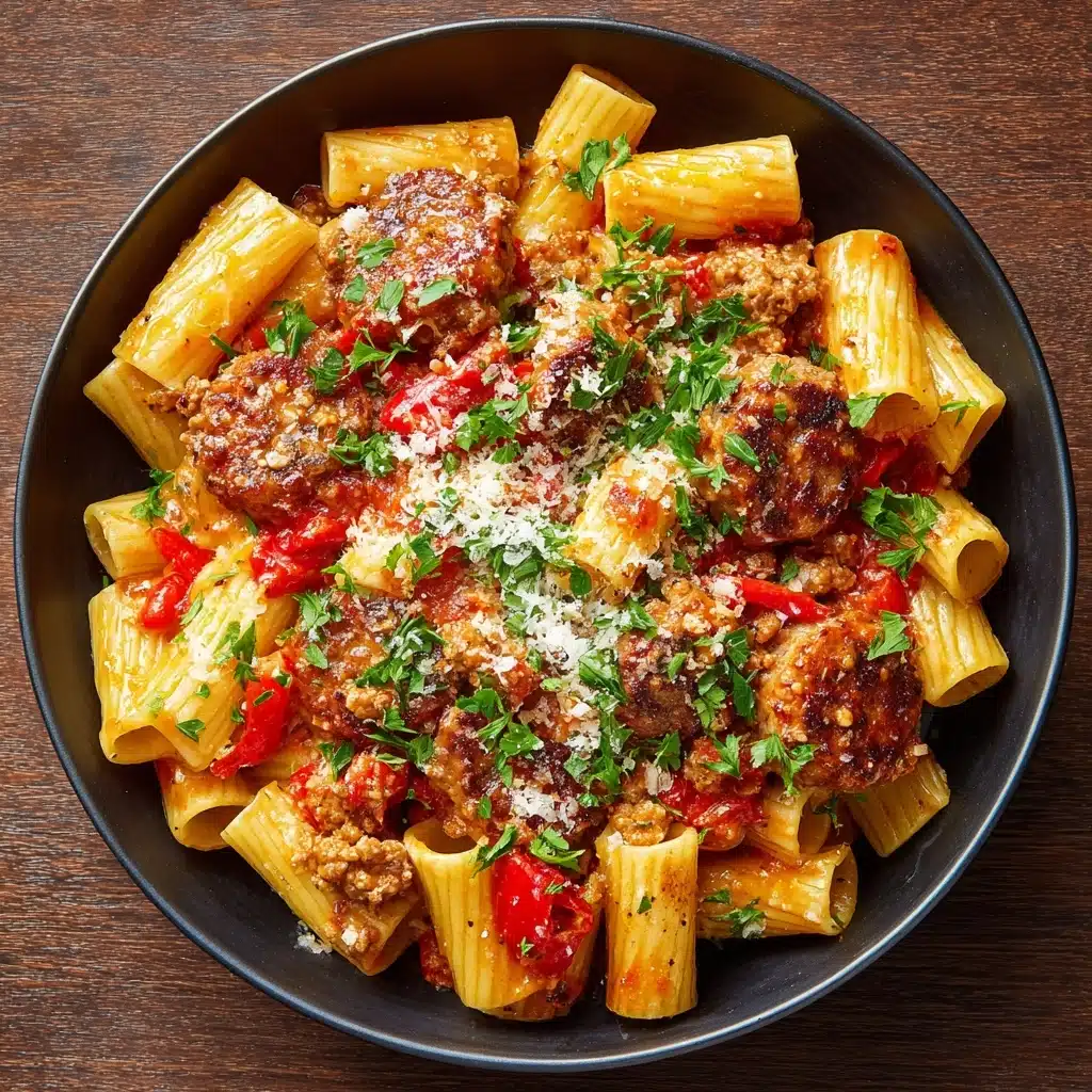 Sweet Pepper and Sausage Pasta Recipe