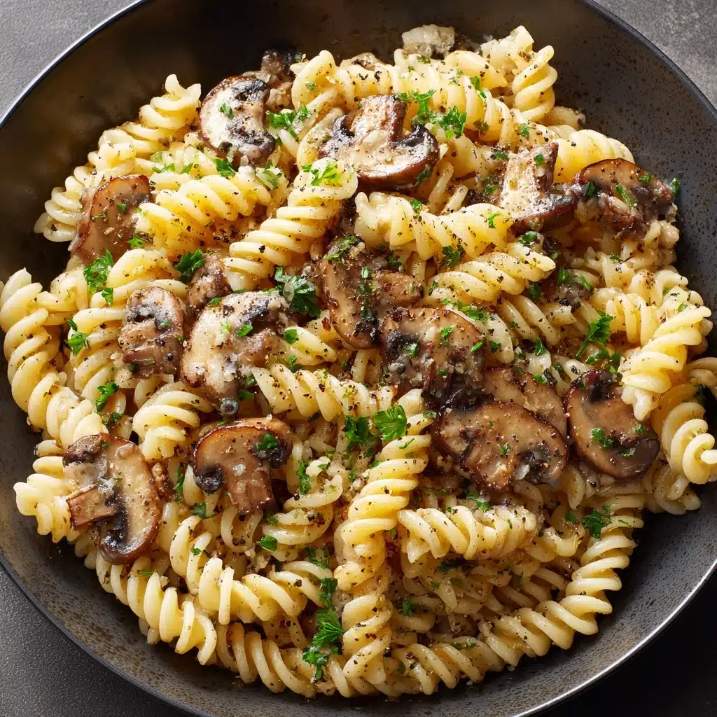 Brown Butter Mushroom Pasta Recipe - Recipe Image
