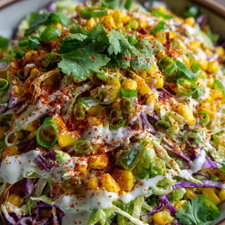 Mexican Street Corn Coleslaw Recipe