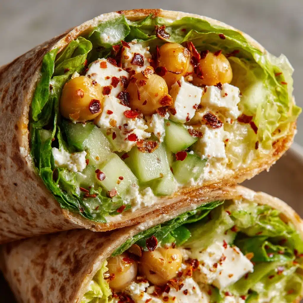 Chickpea Cucumber Feta Salad Recipe - Recipe Image