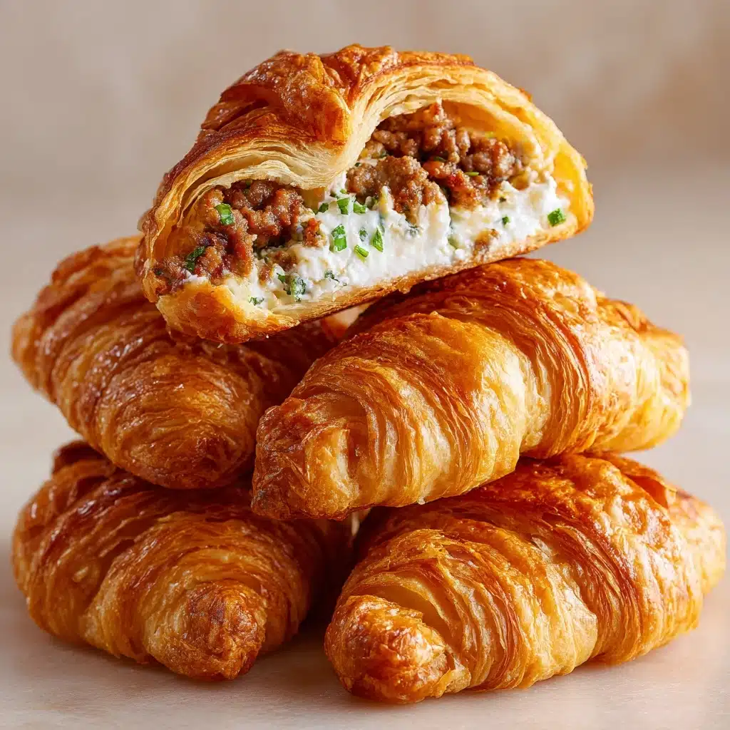 Sausage, Rotel & Cream Cheese Crescent Rolls Recipe - Recipe Image