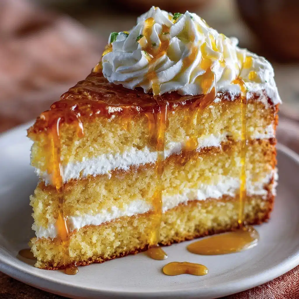 Cornbread Cake with Whipped Honey Butter Recipe