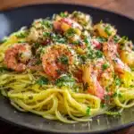 Lemon Spaghetti with Shrimp Recipe