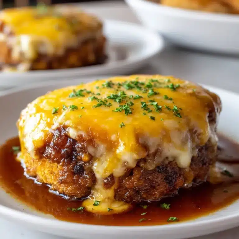 Garlic Parmesan Chicken Meatloaves Recipe