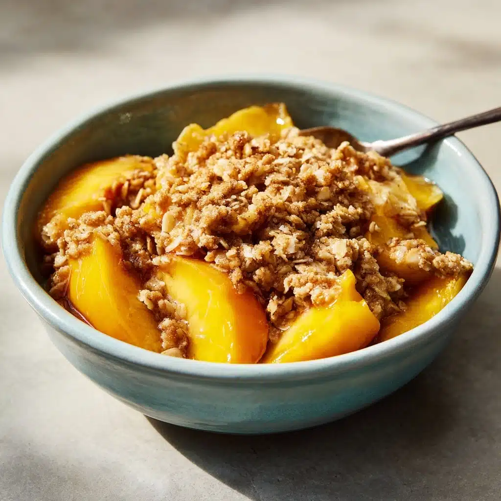 Peach Crisp Recipe - Recipe Image